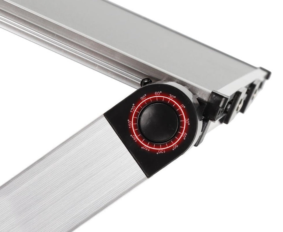 Support PC Portable Ergonomique - Réglable 360° - Confort & Santé